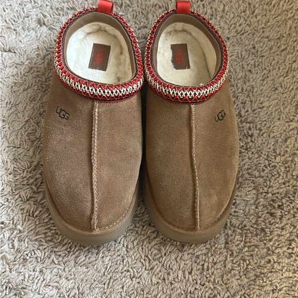 UGG Kids Tazz Platform Slipper - Chestnut - Picture 3 of 3